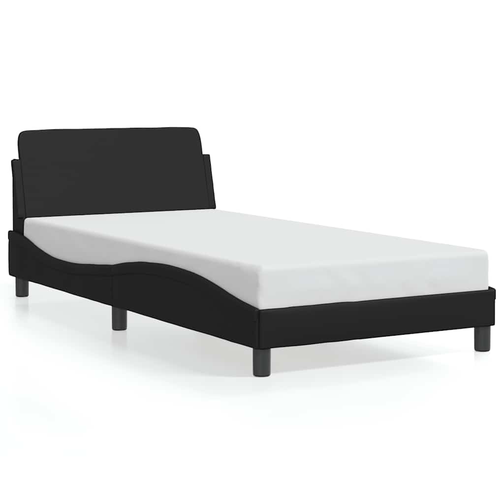 sengeramme Dover 100x203 cm kunstlæder sort