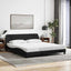 sengestel Dover sort 180x200 cm stof