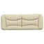 gavlpude Hvar 140 cm stof cremefarvet