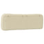gavlpude Hvar 160 cm stof cremefarvet