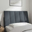 gavlpude Hanko 80 cm velour mørkegrå