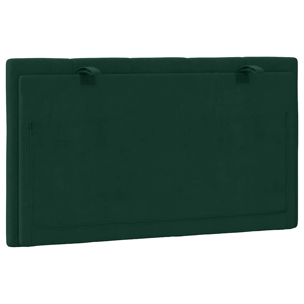 gavlpude Hanko 80 cm velour mørkegrøn