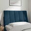 gavlpude Hanko 80 cm velour blå