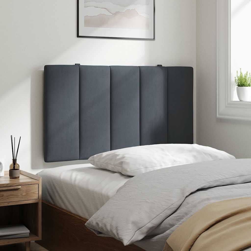 gavlpude Hanko 90 cm velour mørkegrå
