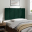 gavlpude Hanko 100 cm velour mørkegrøn