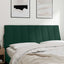 gavlpude Hanko 140 cm velour mørkegrøn