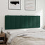 gavlpude Hanko 140 cm velour mørkegrøn