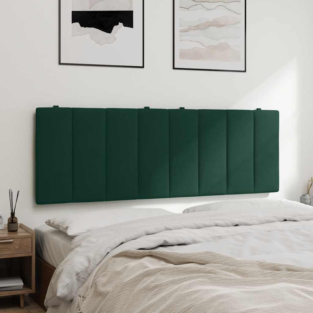 gavlpude Hanko 140 cm velour mørkegrøn