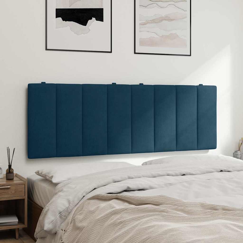 gavlpude Hanko 140 cm velour blå