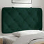 gavlpude 80 cm velour mørkegrøn
