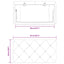 gavlpude 80 cm velour pink
