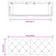 gavlpude 140 cm velour pink