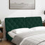 gavlpude 160 cm velour mørkegrøn