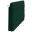 gavlpude 160 cm velour mørkegrøn