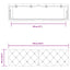 gavlpude 180 cm velour pink