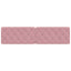 gavlpude 200 cm velour pink