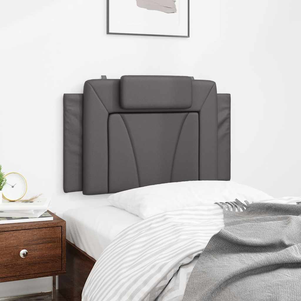 gavlpude Viana 90 cm kunstlæder grå