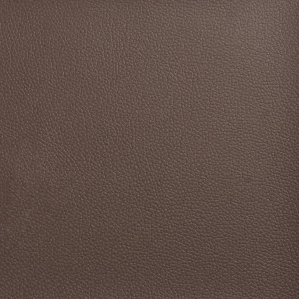 gavlpude Viana 160 cm kunstlæder brun