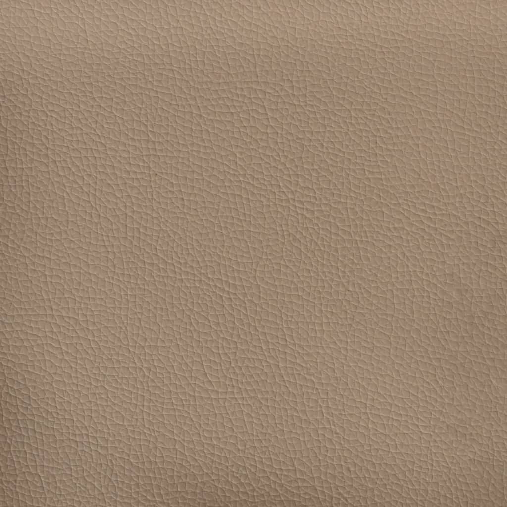 gavlpude Viana 160 cm kunstlæder cappuccinofarvet