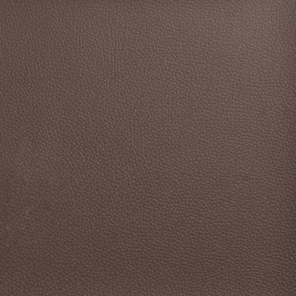 gavlpude Viana 180 cm kunstlæder brun