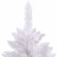 Kunstigt juletræ Hvid 106 x 106 x 210 cm PVC og metal