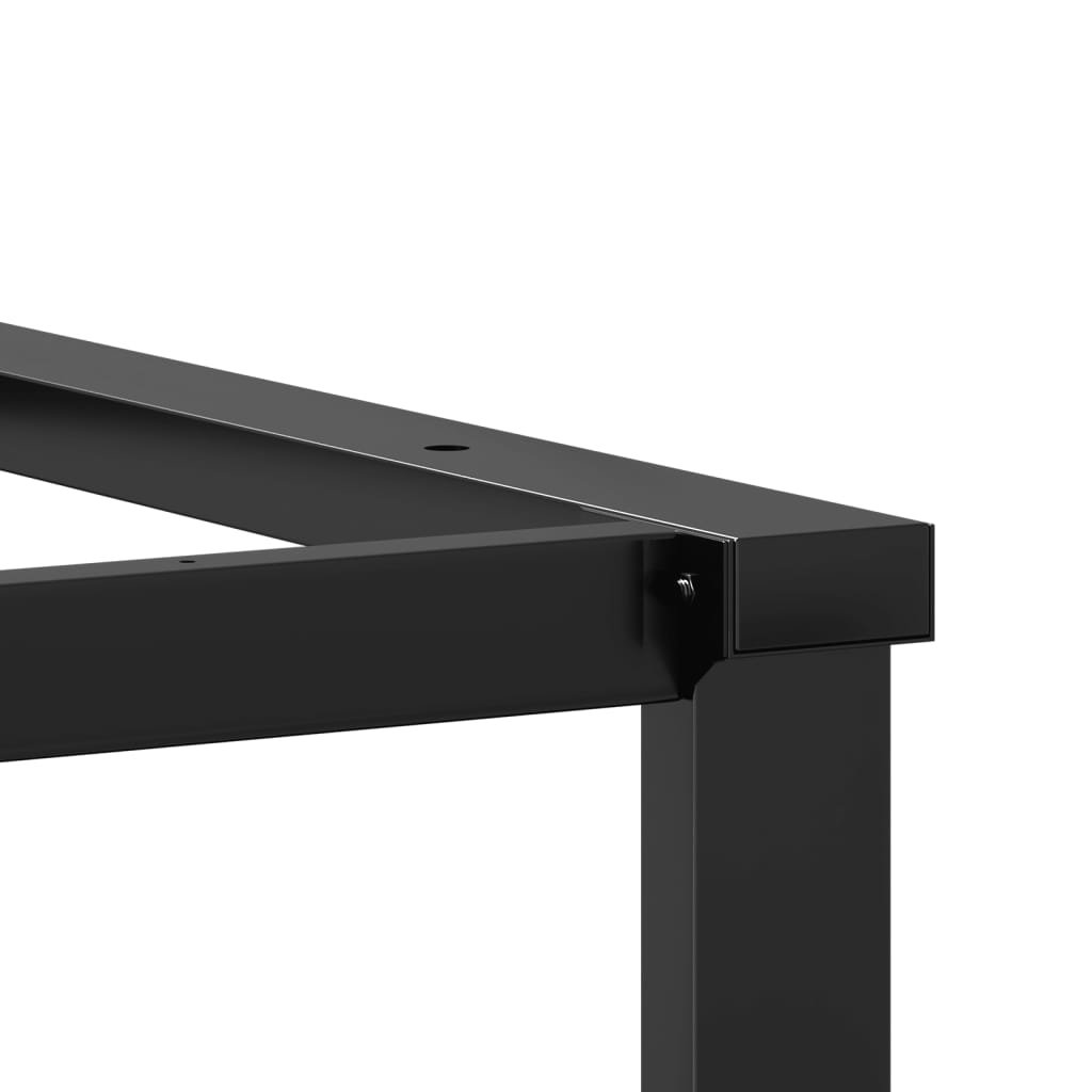 bordben til spisebord 120x60x73 cm O-stel stål