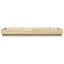 sengeramme med LED-lys 90x200 cm sonoma-eg