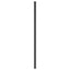 udskiftningsgavl 180 cm metal sort