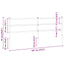 udskiftningsgavl 180 cm metal sort
