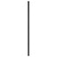 udskiftningsgavl 193 cm metal sort
