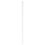 udskiftningsgavl 120 cm metal hvid
