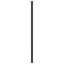 udskiftningsgavl 75 cm metal sort