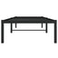 sengeramme 80x200 cm metal sort