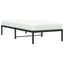 sengeramme 90x190 cm metal sort