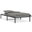 sengeramme 100x200 cm metal sort