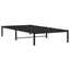 sengeramme 100x200 cm metal sort