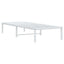 sengeramme 80x200 cm metal hvid