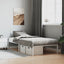 sengeramme 100x190 cm metal hvid