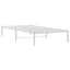 sengeramme 107x203 cm metal hvid