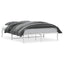 sengeramme 135x190 cm metal hvid