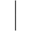 udskiftningsgavl 100 cm metal sort