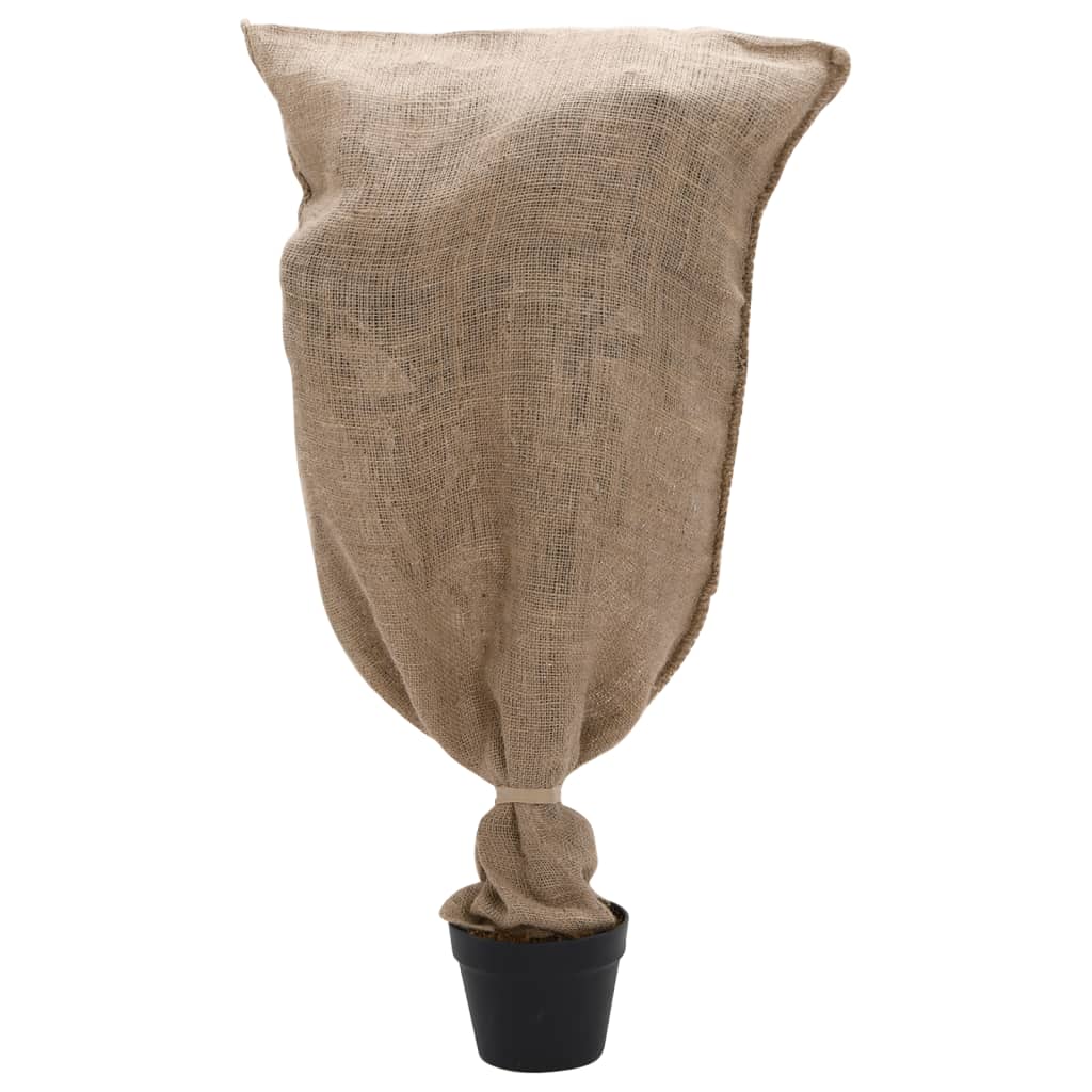 jutesække 10 stk. 60x105 cm 100 % jute 220 g/m2