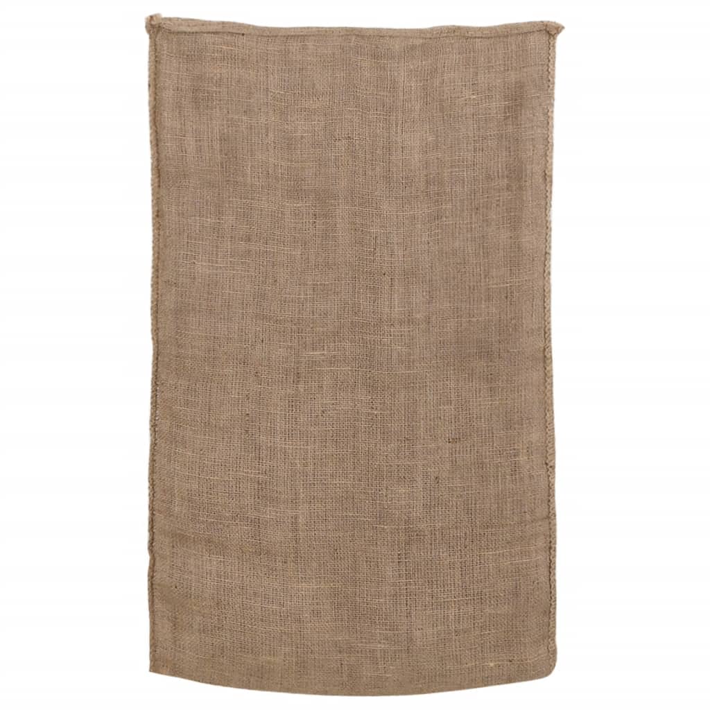 jutesække 30 stk. 60x105 cm 100 % jute 220 g/m2