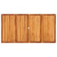 havebord 180x90x75 cm polyrattan og akacietræ beige