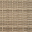 2-personers havesofa med skamler polyrattan beige