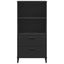 bogskab VIKEN 60x35x123 cm konstrueret træ hvid