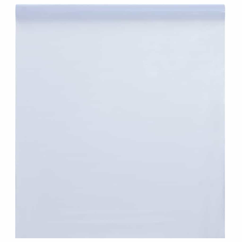 vinduesfolie 60x500 cm statisk PVC matteret hvid