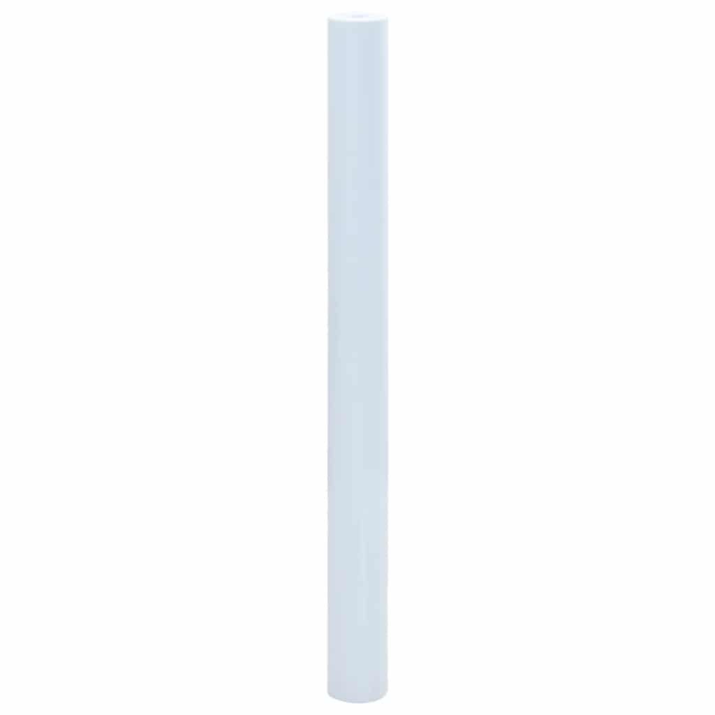 vinduesfolie 90x500 cm statisk PVC matteret hvid