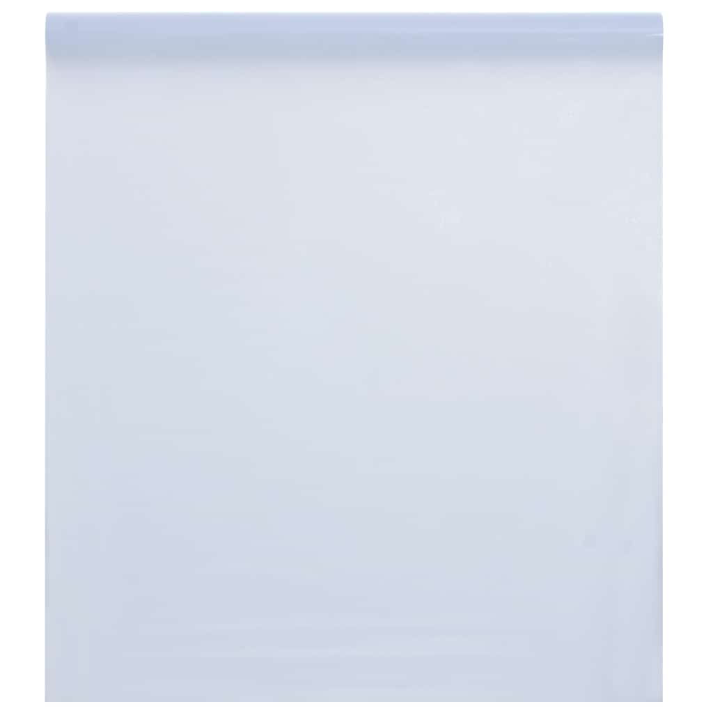 vinduesfolie 90x1000 cm statisk PVC matteret hvid
