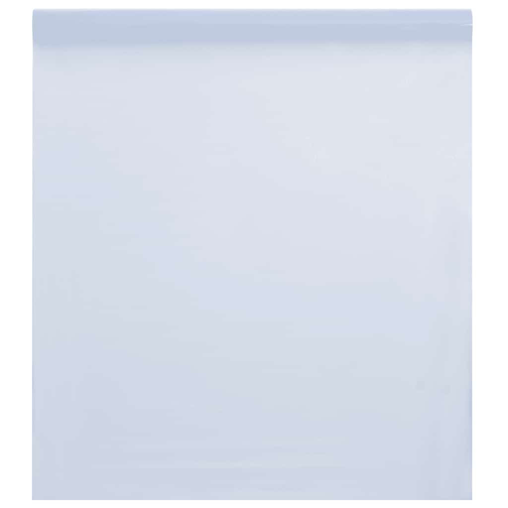 vinduesfolie 90x2000 cm statisk PVC matteret hvid
